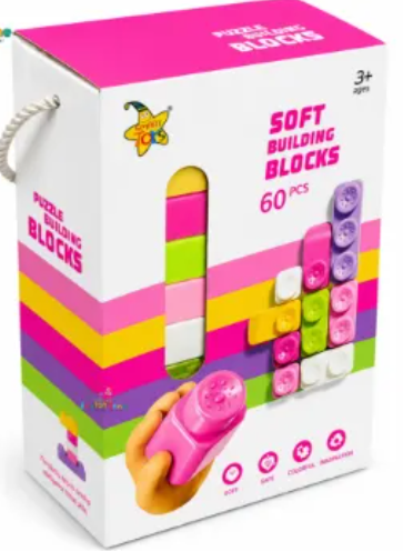 Soft Building Blocks 60pcs
